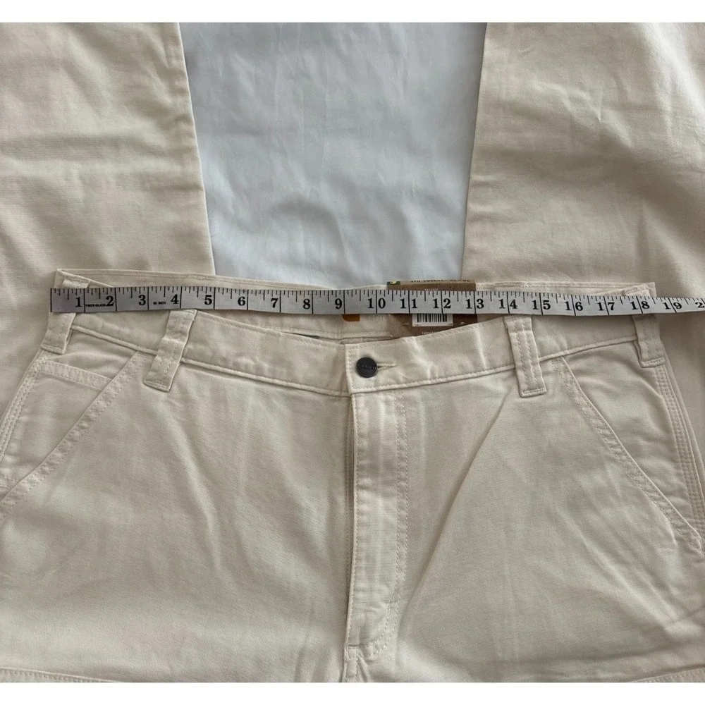Carhartt Jeans 38x36 Relaxed Fit Rugged Flex Rigby Double Front Utility Work